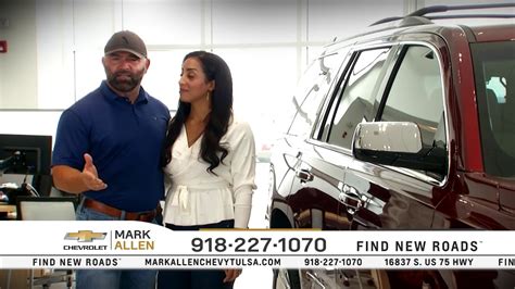Mark allen chevy - Mark and Zoya Allen. 2,035 likes · 27 talking about this. Mark Allen Chevrolet is a Chevy Dealer in the Tulsa Metro! Mark Allen, our dealer and local co-owner